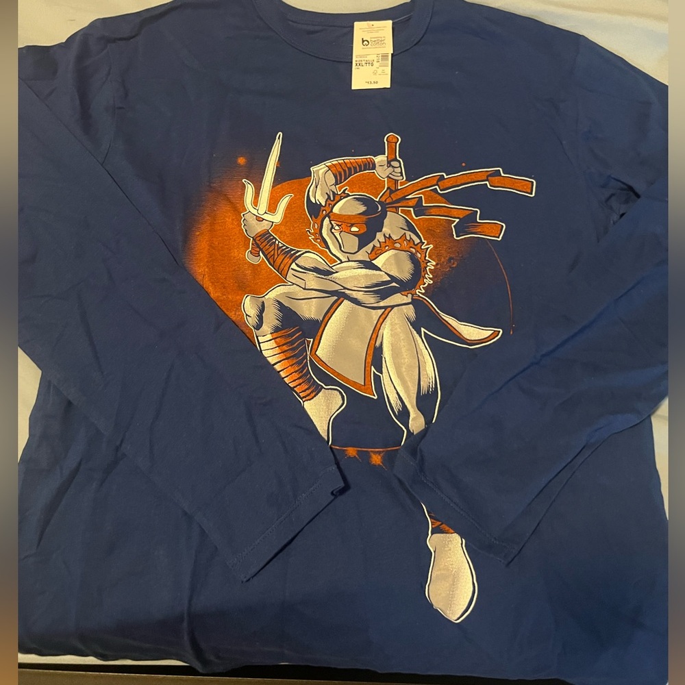 🧡15 for $20🧡 Childrens Place Blue Ninja Long Sleeve Shirt|XXL